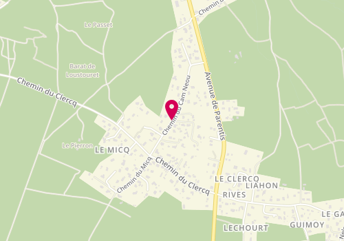 Plan de GUILLON Corinne, 360 Chemin du Cam Néou, 40460 Sanguinet