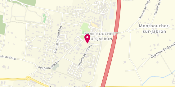 Plan de CLAUZEL Christophe, 290 A Rue Saint Martin, 26740 Montboucher-sur-Jabron