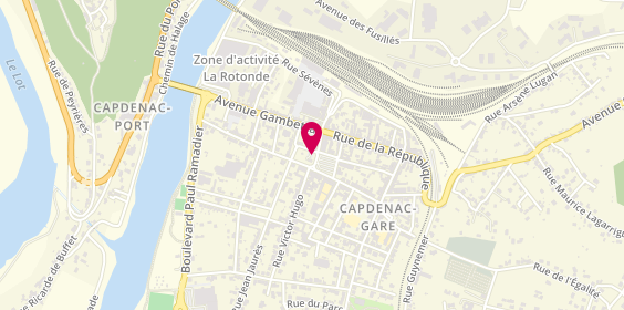 Plan de BEDOU Eric, Place du 14 Juillet, 12700 Capdenac-Gare