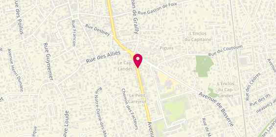 Plan de DUVIGNAU-GRANDJEAN Rémi, 3 Bis Avenue Saint-Exupery, 33260 La Teste-de-Buch