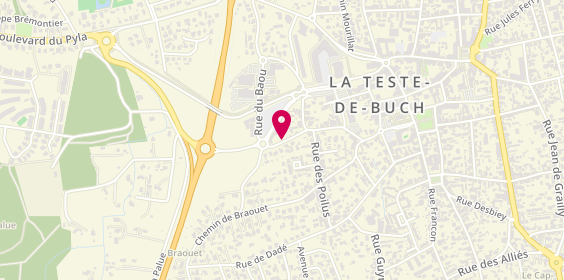 Plan de BROSSIER Jean Baptiste, 8 Rue des Chasseurs, 33260 La Teste-de-Buch