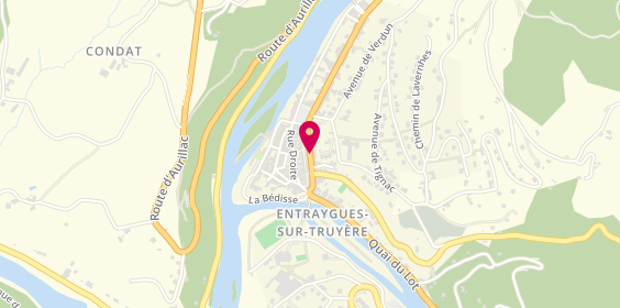 Plan de ETOUNDI André, 16 Tour de Ville, 12140 Entraygues-sur-Truyère