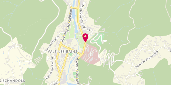 Plan de PONS Elise, 19 Avenue Paul Ribeyre, 07600 Vals-les-Bains