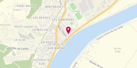 Plan de SCM Bereaux-Nalet, 32 Bis Rue Pierre Semard, 07800 La Voulte-sur-Rhône
