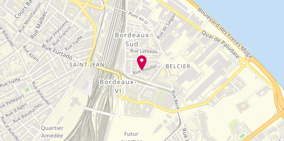 Plan de ARCHAMBEAUD Ombeline, 27 Rue Roullet, 33800 Bordeaux