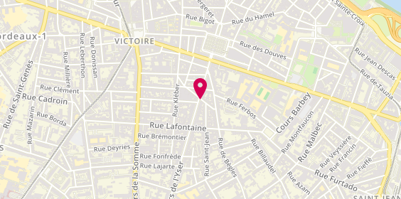 Plan de DUHOT Anaëlle, 44 Cours de l'yser, 33800 Bordeaux