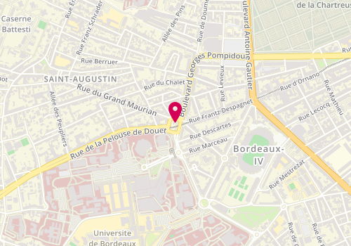 Plan de DUCHEZ Mathieu, Place Amelie Raba Leon, 33076 Bordeaux