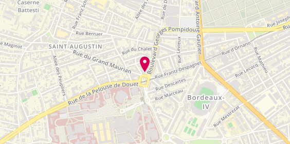 Plan de PATRIER Dominique, 15 Place Amélie Raba Léon, 33000 Bordeaux