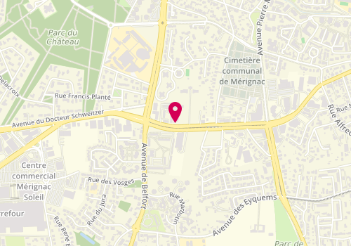 Plan de SABOURIN Mathilde, 257 Avenue de la Marne, 33700 Mérignac