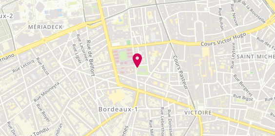 Plan de LACAN Grégoire, 1 Rue Jean Burguet, 33075 Bordeaux