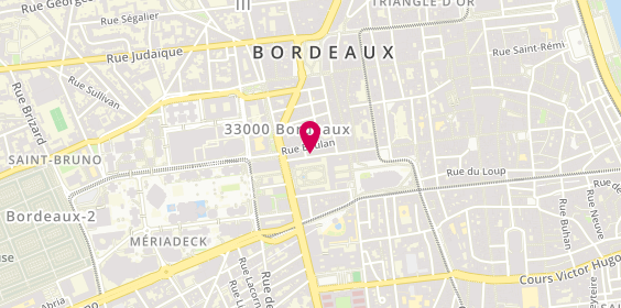 Plan de WEBER Jean-Dominique, 25 Rue Montbazon, 33000 Bordeaux