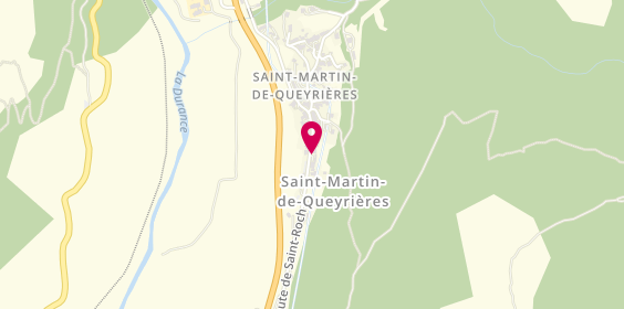 Plan de GAILLARD Estelle, 139 Route Saint Roch, 05120 Saint-Martin-de-Queyrières