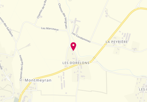 Plan de TRUMPULYTE DELAY Evelina, 161 Traverse de Dorelons, 26120 Montmeyran