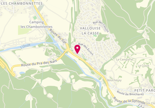 Plan de SNICK Jeroen, 105 Route de la Gyronde, 05340 Vallouise-Pelvoux