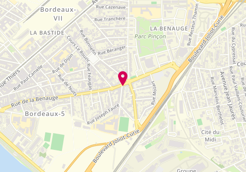 Plan de LAMBROT Michel, 223 Rue de la Benauge, 33100 Bordeaux