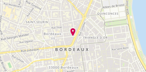 Plan de THOREUX Caroline, 3 Rue Rolland, 33000 Bordeaux