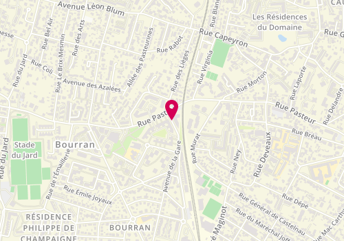 Plan de LAFON Clément, 2 Avenue de la Gare, 33200 Bordeaux