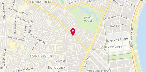 Plan de ROULIN Guillaume, 22 Place Charles Gruet, 33000 Bordeaux