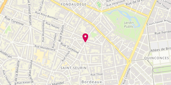 Plan de CARLE Marie Pierre, 100 Rue Docteur Albert Barraud, 33000 Bordeaux