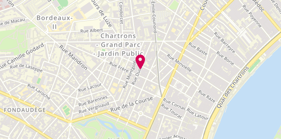 Plan de CHAHINIAN Alice, 72 Rue Ducau, 33000 Bordeaux