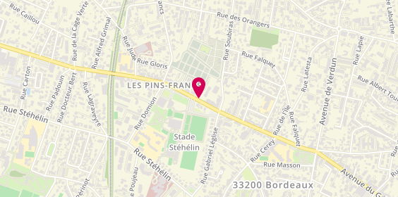 Plan de SALORT Bernard, 297 Avenue de Lattre de Tassigny, 33200 Bordeaux