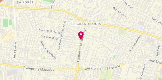 Plan de CAVAGNAT Laurent, 160 Avenue de la Liberation, 33700 Mérignac