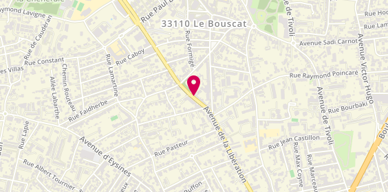 Plan de AYAX Laurent, 175 Avenue de la Liberation, 33110 Le Bouscat
