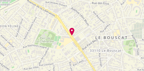 Plan de SIBONI Alain, 281 Avenue de la Liberation, 33110 Le Bouscat