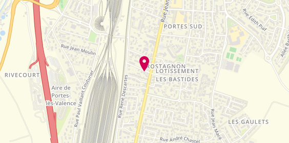 Plan de LEMAN Antoine, 11 Rue Pablo Picasso, 26800 Portes-lès-Valence