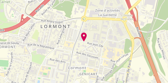 Plan de LANGLOIS Lucas, 10 Rue Jean Zay, 33310 Lormont