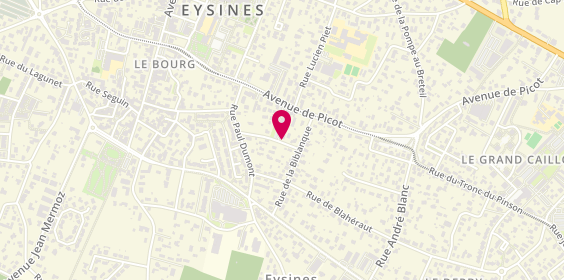 Plan de DUMAIN Sophie, 7 Rue de Maurrat, 33320 Eysines
