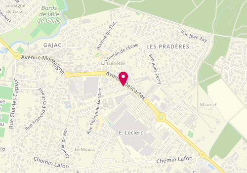 Plan de LAHOURCADE Estelle, 2 Rue Alfred de Musset, 33160 Saint-Médard-en-Jalles