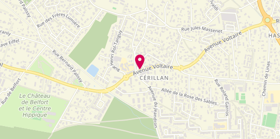 Plan de BROSSAULT Nikolaz, 65 Avenue Voltaire, 33160 Saint-Médard-en-Jalles
