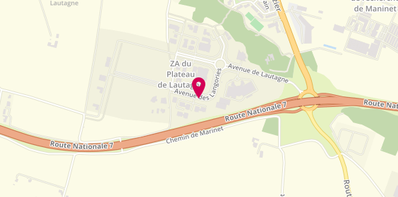 Plan de CHOMETTE Aurélien, 42 Avenue des Langories, 26000 Valence