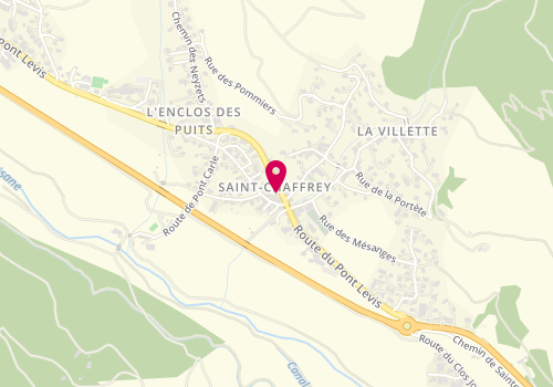 Plan de LOZE Nathan, 30 Route du Pont Levis, 05330 Saint-Chaffrey