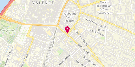 Plan de MORALES Stéphane, 57 Rue Marcellin Berthelot, 26000 Valence