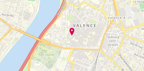 Plan de SALLIER Pierre, 3 Rue Championnet, 26000 Valence