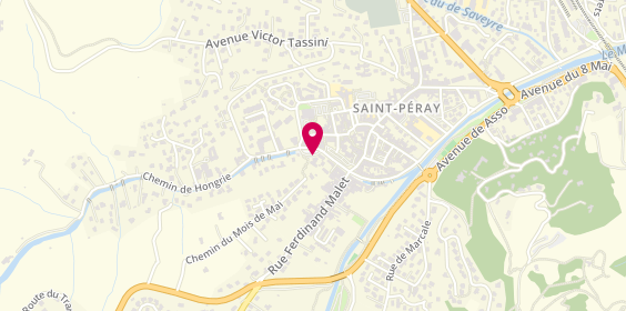 Plan de GOURDOL Gaëlle, 1 Place Andre Pic, 07130 Saint-Péray
