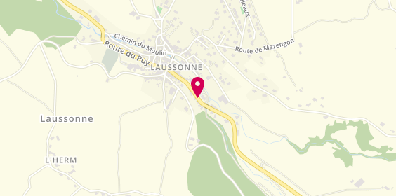 Plan de ARNAUD-BALEYDIER Mathilde, 25 Route des Estables, 43150 Laussonne
