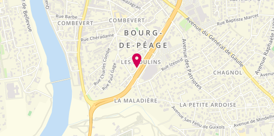 Plan de COTTE Emilie, 54 Allee de Provence, 26300 Bourg-de-Péage