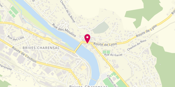 Plan de DESGRANGES Martha, 10 Route de Lyon, 43700 Brives-Charensac