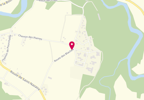 Plan de EGIZABAL ALKORTA Intza, 630 Route des Blaches, 26190 Saint-Thomas-en-Royans