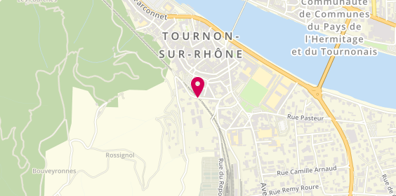 Plan de PITAUD Laura, 9 Rue du Docteur Cadet, 07300 Tournon-sur-Rhône