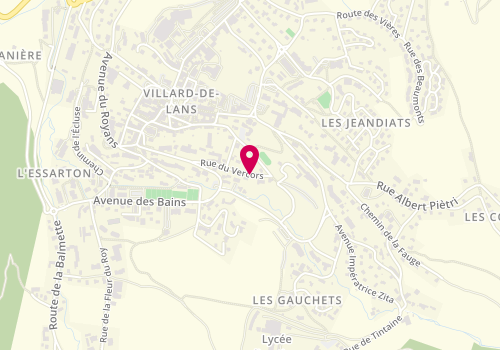Plan de ROYANNAIS Martin Marie, 204 Rue du Vercors, 38250 Villard-de-Lans