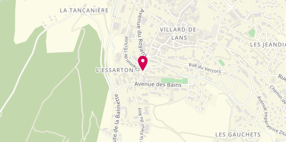 Plan de SION Christophe, 246 Rue Pouteil Noble, 38250 Villard-de-Lans