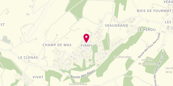 Plan de MURARD Odile, 70 Route de Veaugrand, 26600 Mercurol-Veaunes