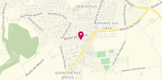 Plan de BOSSAN Philippe, 10 Rue Simone Veil, 26750 Génissieux