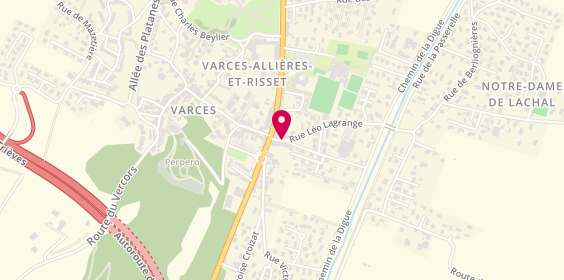 Plan de REPELIN Sandrine, 1 Bis Rue Léo Lagrange, 38760 Varces-Allières-et-Risset