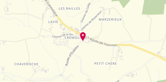 Plan de LATCHIMY Jérôme, 65 A Route d'Etables, 07300 Étables