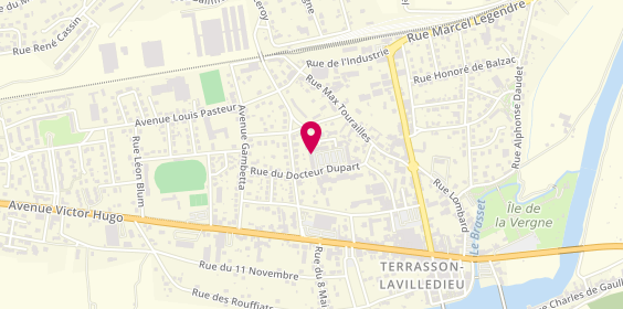 Plan de GERNELLE Grégory, 8 Place Yvon Delbos, 24120 Terrasson-Lavilledieu